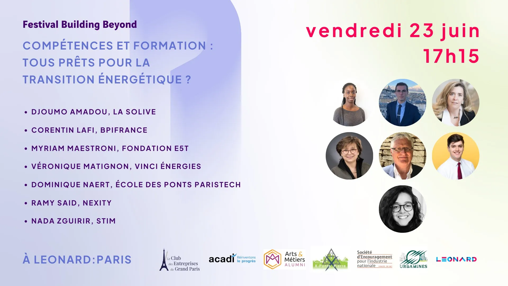 Visuel de l'événement « « Le futur du déjà-là » : compétences et formation, tous prêts pour la transition énergétique ? »